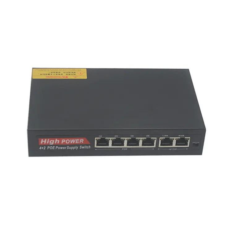 Switch PoE SST-LP4EH2EHB, 4 Ports 24V 80W