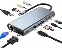 HUB USB-C 11 en 1 – Connectivité Ultime