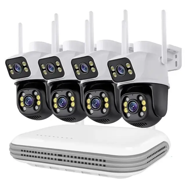 [WKXMA28] Kit de Vidéosurveillance WiFi 6MP – NVR 4/8CH